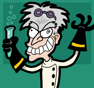 The mad scientist is one character type The mad scientist is one character type